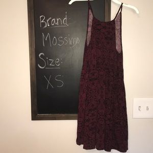 XS High Neck Paisley Dress